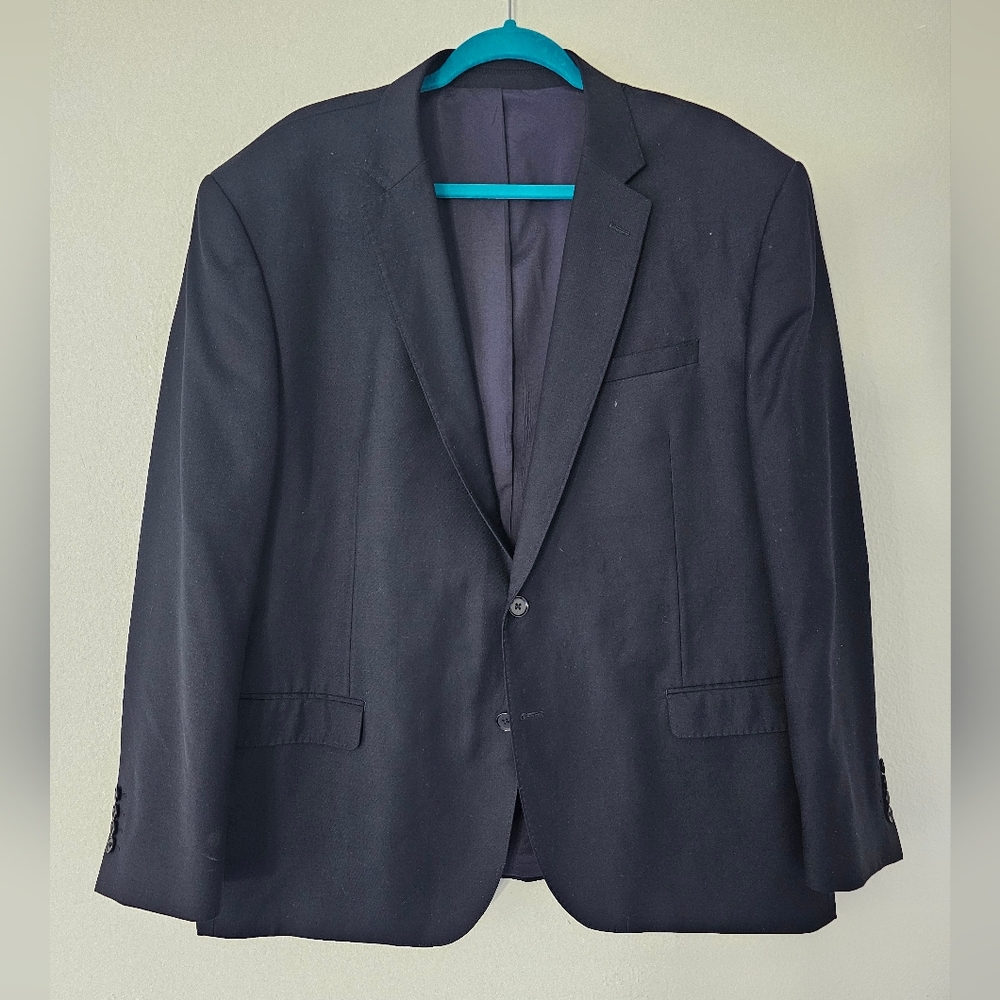 Sinio Dark Blue Suit Jacket, Size 50R
